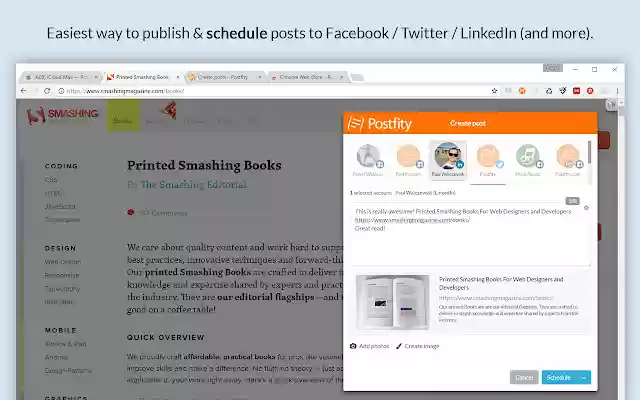 Postfity.com from Chrome web store to be run with OffiDocs Chromium online Postfity.com from Chrome web store to be run with OffiDocs Chromium online