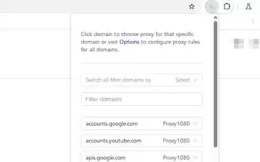 Proxy Switchy X from Chrome web store to be run with OffiDocs Chromium online Proxy Switchy X from Chrome web store to be run with OffiDocs Chromium online