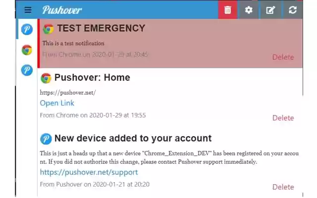 Push Client from Chrome web store to be run with OffiDocs Chromium online Push Client from Chrome web store to be run with OffiDocs Chromium online