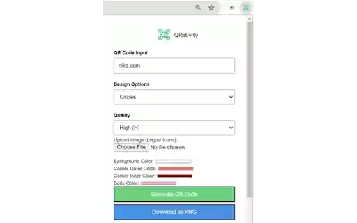 QRativity from Chrome web store to be run with OffiDocs Chromium online QRativity from Chrome web store to be run with OffiDocs Chromium online