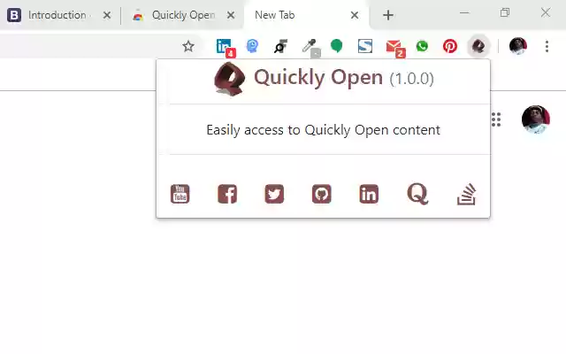 Quickly Open from Chrome web store to be run with OffiDocs Chromium online Quickly Open from Chrome web store to be run with OffiDocs Chromium online