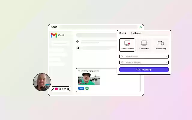 Quickpage Video and Screen Recorder from Chrome web store to be run with OffiDocs Chromium online Quickpage Video and Screen Recorder from Chrome web store to be run with OffiDocs Chromium online