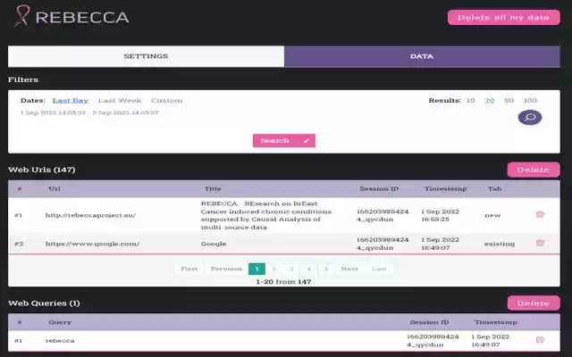 Rebecca from Chrome web store to be run with OffiDocs Chromium online Rebecca from Chrome web store to be run with OffiDocs Chromium online
