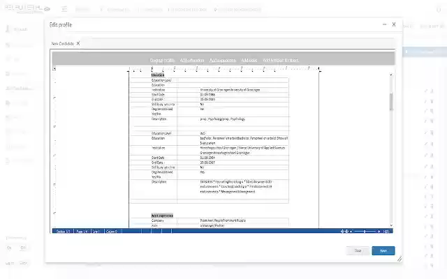 Recruiter XL from Chrome web store to be run with OffiDocs Chromium online Recruiter XL from Chrome web store to be run with OffiDocs Chromium online
