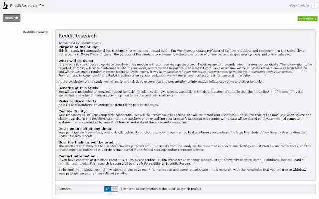 RedditResearch from Chrome web store to be run with OffiDocs Chromium online RedditResearch from Chrome web store to be run with OffiDocs Chromium online