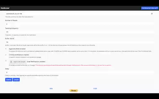 ResBooker from Chrome web store to be run with OffiDocs Chromium online ResBooker from Chrome web store to be run with OffiDocs Chromium online