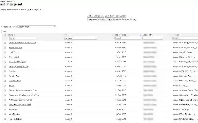 Salesforce Change Set Helper from Chrome web store to be run with OffiDocs Chromium online Salesforce Change Set Helper from Chrome web store to be run with OffiDocs Chromium online