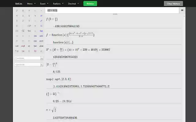 Scientific Calculator from Chrome web store to be run with OffiDocs Chromium online Scientific Calculator from Chrome web store to be run with OffiDocs Chromium online