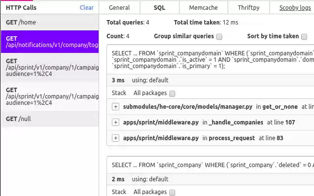 Scooby profiler from Chrome web store to be run with OffiDocs Chromium online Scooby profiler from Chrome web store to be run with OffiDocs Chromium online
