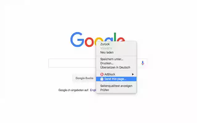Send Page from Chrome web store to be run with OffiDocs Chromium online Send Page from Chrome web store to be run with OffiDocs Chromium online