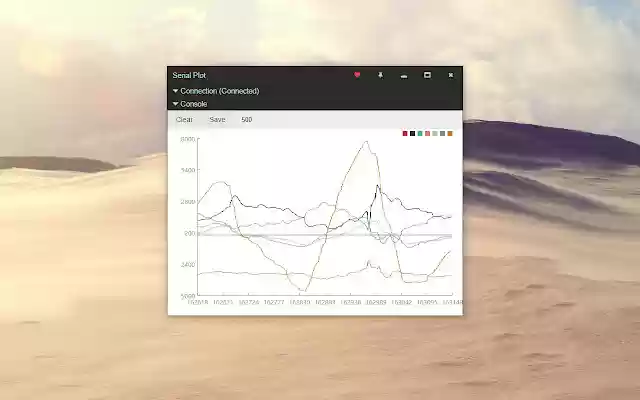 Serial Plotter from Chrome web store to be run with OffiDocs Chromium online Serial Plotter from Chrome web store to be run with OffiDocs Chromium online