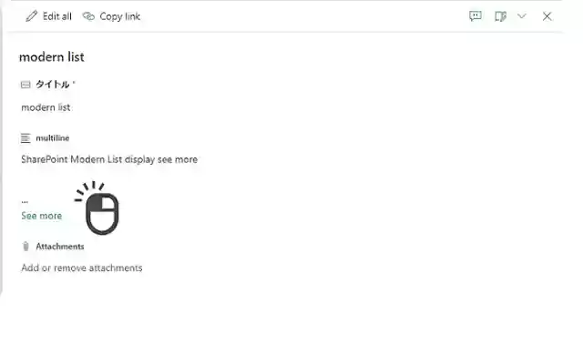 SharePoint Modern List See More from Chrome web store to be run with OffiDocs Chromium online SharePoint Modern List See More from Chrome web store to be run with OffiDocs Chromium online