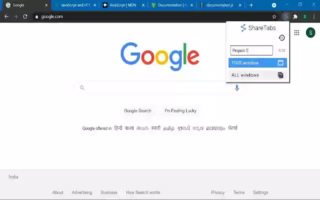Share Tabs from Chrome web store to be run with OffiDocs Chromium online Share Tabs from Chrome web store to be run with OffiDocs Chromium online