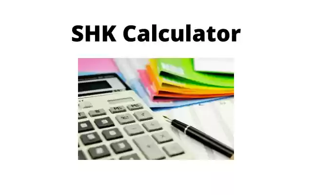 SHK Calculator from Chrome web store to be run with OffiDocs Chromium online SHK Calculator from Chrome web store to be run with OffiDocs Chromium online