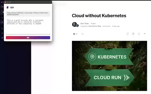 Sift (beta) from Chrome web store to be run with OffiDocs Chromium online Sift (beta) from Chrome web store to be run with OffiDocs Chromium online