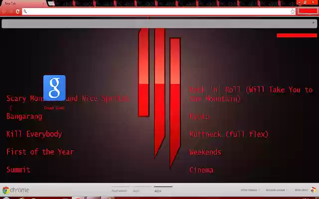 Skrillex from Chrome web store to be run with OffiDocs Chromium online Skrillex from Chrome web store to be run with OffiDocs Chromium online