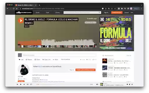 SoundCloud Artwork Getter from Chrome web store to be run with OffiDocs Chromium online SoundCloud Artwork Getter from Chrome web store to be run with OffiDocs Chromium online