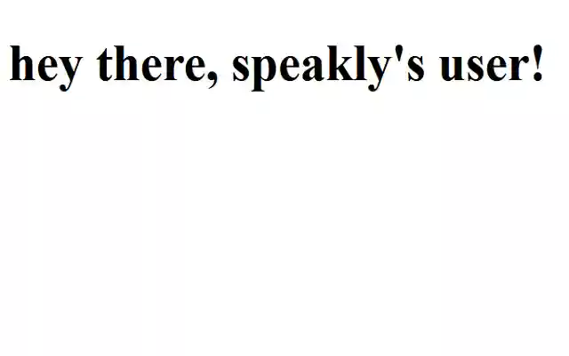 speakly from Chrome web store to be run with OffiDocs Chromium online speakly from Chrome web store to be run with OffiDocs Chromium online