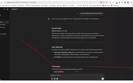 Stop Auto Scroll in ChatGPT from Chrome web store to be run with OffiDocs Chromium online Stop Auto Scroll in ChatGPT from Chrome web store to be run with OffiDocs Chromium online