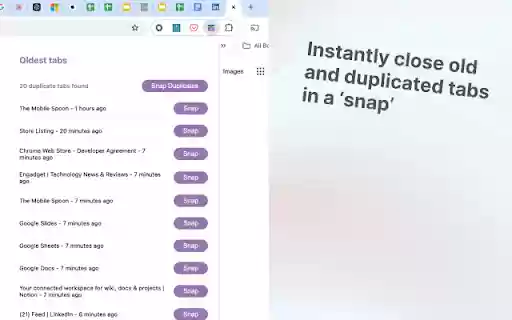 TabsSnapper from Chrome web store to be run with OffiDocs Chromium online TabsSnapper from Chrome web store to be run with OffiDocs Chromium online