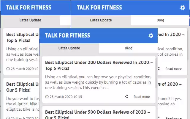 Talk For Fitness Latest Blog News from Chrome web store to be run with OffiDocs Chromium online Talk For Fitness Latest Blog News from Chrome web store to be run with OffiDocs Chromium online