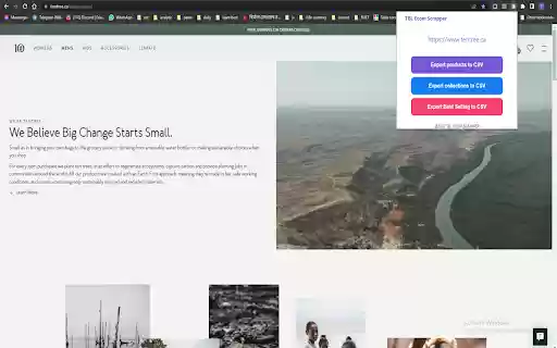 TBL Ecom Scraper from Chrome web store to be run with OffiDocs Chromium online TBL Ecom Scraper from Chrome web store to be run with OffiDocs Chromium online