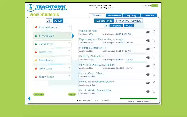 TeachTown Middle School Social Skills from Chrome web store to be run with OffiDocs Chromium online TeachTown Middle School Social Skills from Chrome web store to be run with OffiDocs Chromium online