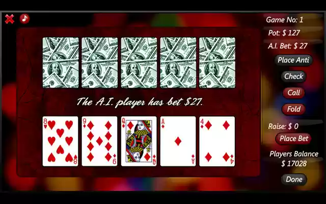 The Cool Poker Game from Chrome web store to be run with OffiDocs Chromium online The Cool Poker Game from Chrome web store to be run with OffiDocs Chromium online
