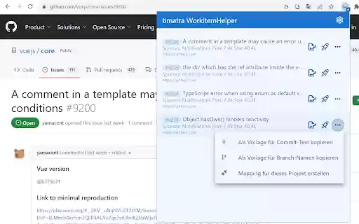 timatra WorkitemHelper BrowserExtension from Chrome web store to be run with OffiDocs Chromium online timatra WorkitemHelper BrowserExtension from Chrome web store to be run with OffiDocs Chromium online