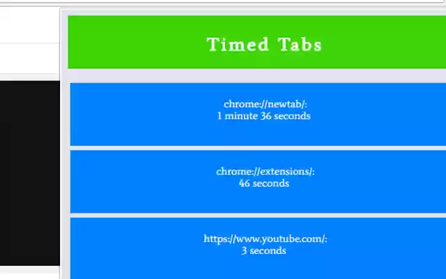 Timed tabs from Chrome web store to be run with OffiDocs Chromium online Timed tabs from Chrome web store to be run with OffiDocs Chromium online