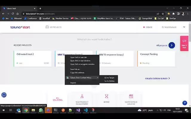 Toluna Start Context Menu from Chrome web store to be run with OffiDocs Chromium online Toluna Start Context Menu from Chrome web store to be run with OffiDocs Chromium online