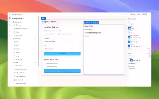 Toolmark AI No code AI App and Extension Builder from Chrome web store to be run with OffiDocs Chromium online Toolmark AI No code AI App and Extension Builder from Chrome web store to be run with OffiDocs Chromium online
