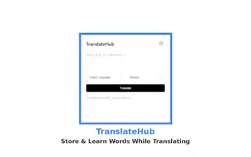 TranslateHub from Chrome web store to be run with OffiDocs Chromium online TranslateHub from Chrome web store to be run with OffiDocs Chromium online