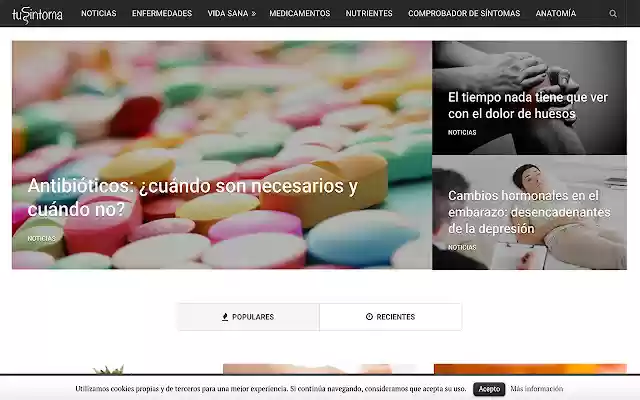 Tu médico online tuSintoma.com from Chrome web store to be run with OffiDocs Chromium online Tu médico online tuSintoma.com from Chrome web store to be run with OffiDocs Chromium online