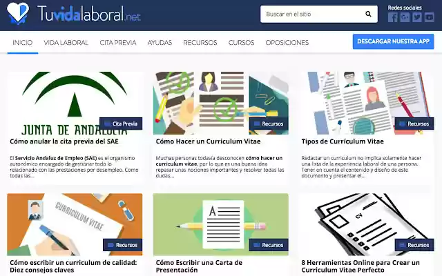 Tu Vida Laboral from Chrome web store to be run with OffiDocs Chromium online Tu Vida Laboral from Chrome web store to be run with OffiDocs Chromium online