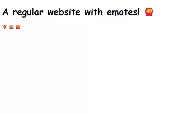 Twemoji for Chrome from Chrome web store to be run with OffiDocs Chromium online Twemoji for Chrome from Chrome web store to be run with OffiDocs Chromium online