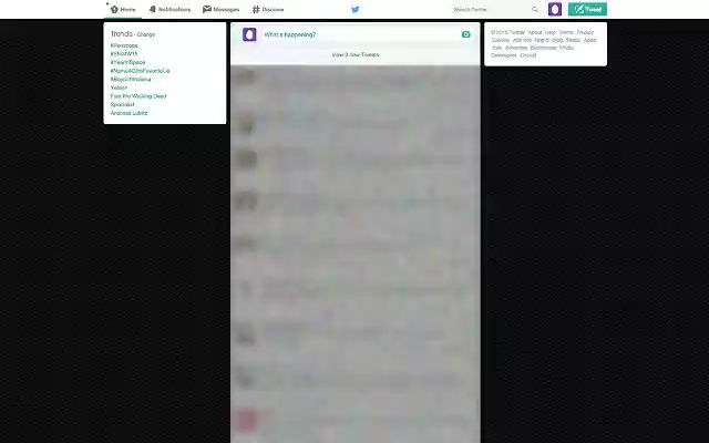 Twitter Refresher from Chrome web store to be run with OffiDocs Chromium online Twitter Refresher from Chrome web store to be run with OffiDocs Chromium online