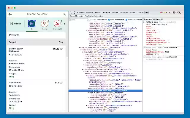 UI5 Inspector from Chrome web store to be run with OffiDocs Chromium online UI5 Inspector from Chrome web store to be run with OffiDocs Chromium online