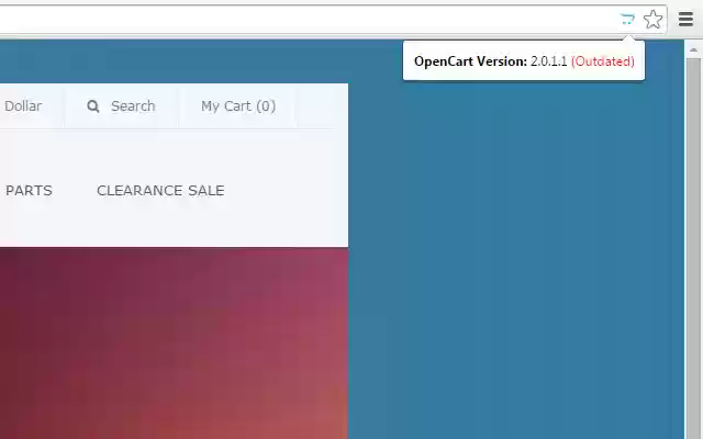 Version Check for OpenCart from Chrome web store to be run with OffiDocs Chromium online Version Check for OpenCart from Chrome web store to be run with OffiDocs Chromium online