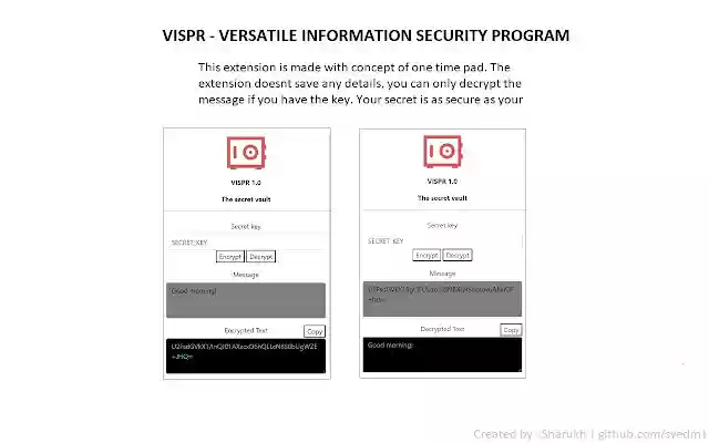 VISPR from Chrome web store to be run with OffiDocs Chromium online VISPR from Chrome web store to be run with OffiDocs Chromium online