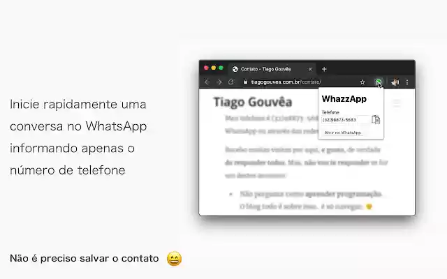 WhazzApp Plugin from Chrome web store to be run with OffiDocs Chromium online WhazzApp Plugin from Chrome web store to be run with OffiDocs Chromium online