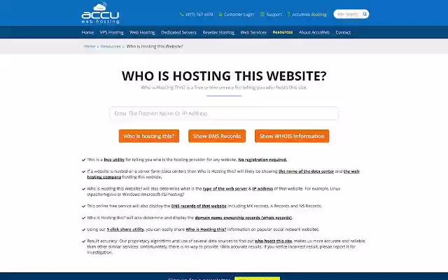 Who is Hosting this Website? from Chrome web store to be run with OffiDocs Chromium online Who is Hosting this Website? from Chrome web store to be run with OffiDocs Chromium online