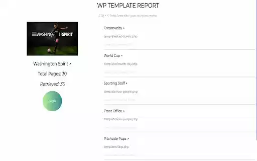 WP Template Report Generator from Chrome web store to be run with OffiDocs Chromium online WP Template Report Generator from Chrome web store to be run with OffiDocs Chromium online