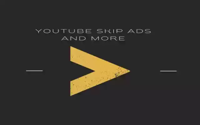 Youtube skip ads and more from Chrome web store to be run with OffiDocs Chromium online Youtube skip ads and more from Chrome web store to be run with OffiDocs Chromium online